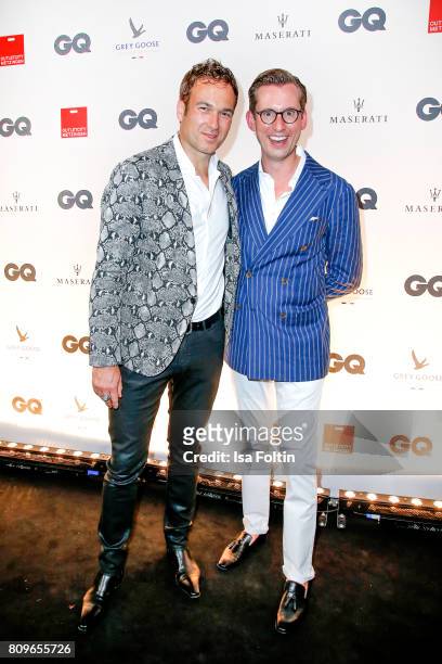 Attends the GQ Mension Style Party 2017 at Austernbank on July 5, 2017 in Berlin, Germany.