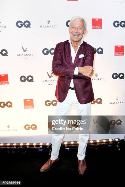 Jo Groebel attends the GQ Mension Style Party 2017 at Austernbank on July 5, 2017 in Berlin, Germany.