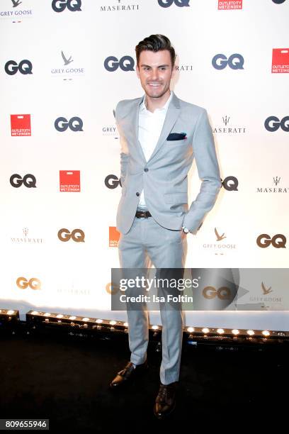Paul-Henry Duval attends the GQ Mension Style Party 2017 at Austernbank on July 5, 2017 in Berlin, Germany.