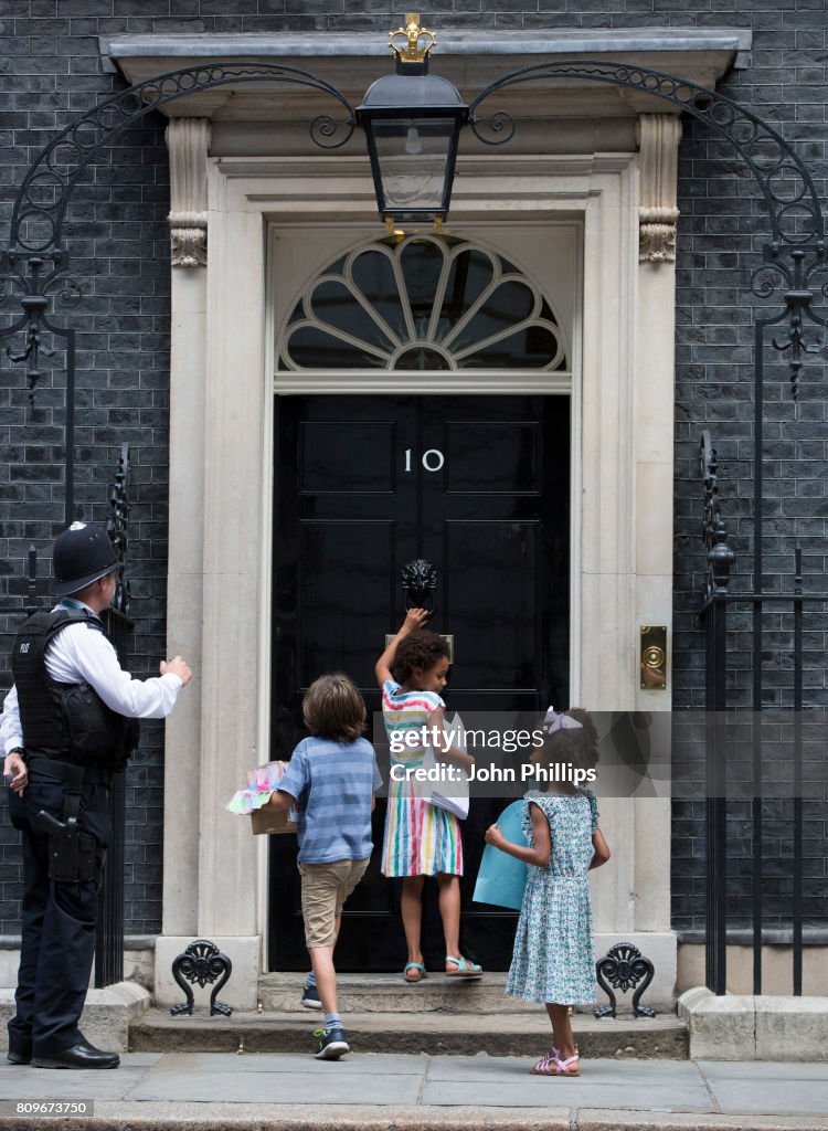 School Funding Protest At Downing Street