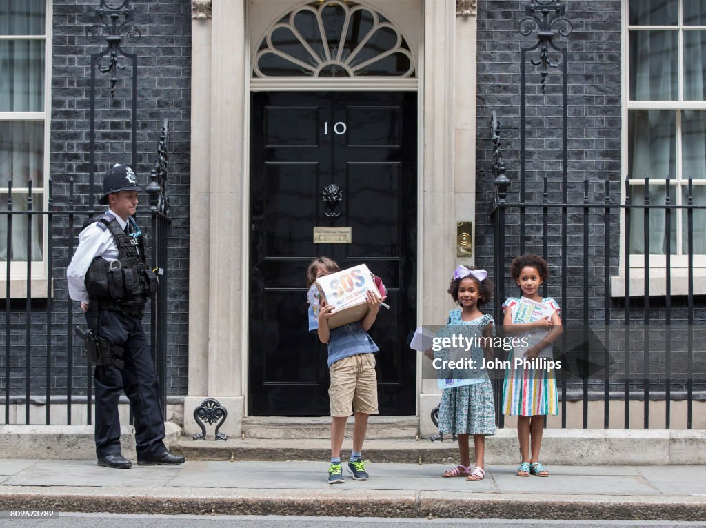 School Funding Protest At Downing Street