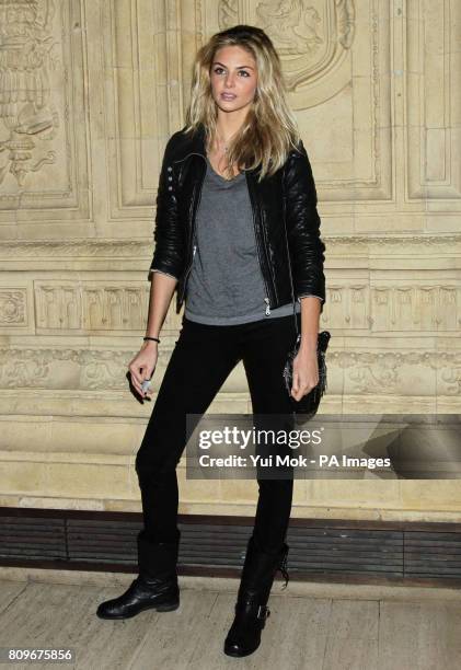 Tamsin Egerton arriving for the Prince's Trust Rock Gala Ball, at the Royal Albert Hall in west London.