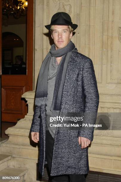 Benedict Cumberbatch arriving for the Prince's Trust Rock Gala Ball, at the Royal Albert Hall in west London.