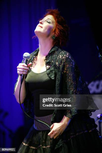 Singer Leigh Nash of Sixpence None the Richer performs at the Tribeca ASCAP Music Lounge held at the Canal Room during the 2008 Tribeca Film Festival...