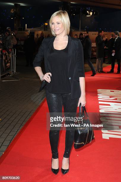 Jenni Falconer arriving for the UK premiere of Mission:Impossible Ghost Protocol, at the BFI IMAX, Waterloo, London.