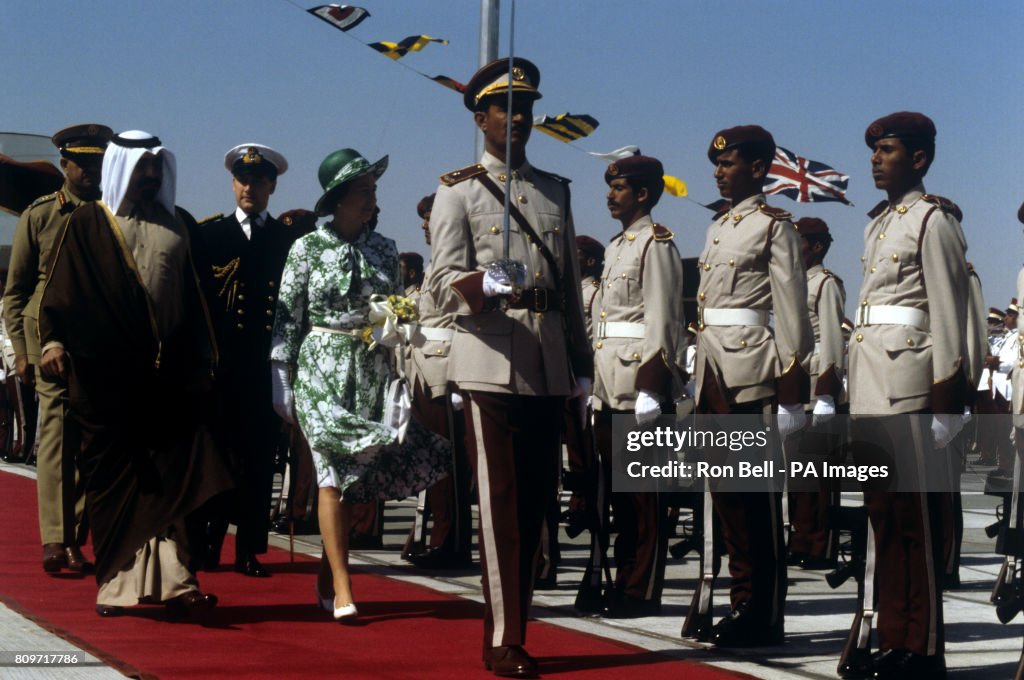 Royalty - Queen Elizabeth II Tour of the Middle East - Qatar