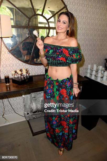 Daniela Dany Michalski during the Cathy Hummels Hosts Angermaier Event on July 6, 2017 in Berlin, Germany.