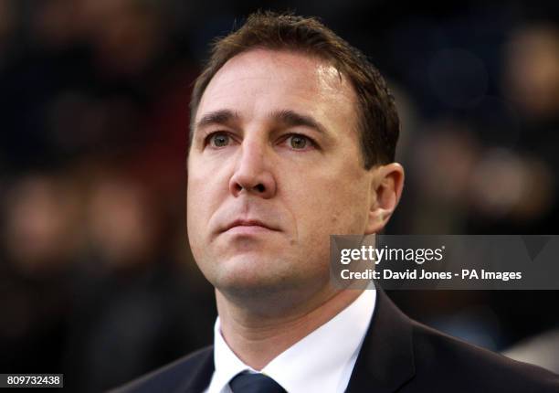 Cardiff City's Malky Mackay before the FA Cup, Third Round match at The Hawthorns, West Bromwich.