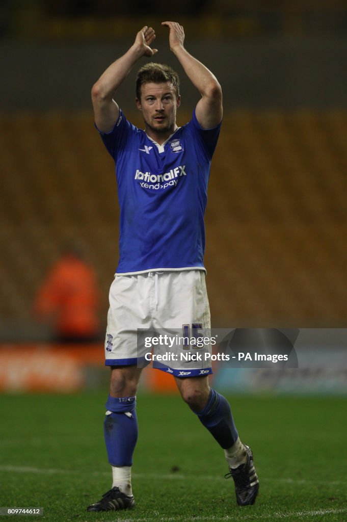 Soccer - FA Cup - Third Round Replay - Wolverhampton Wanderers v Birmingham City - Molineux Stadium