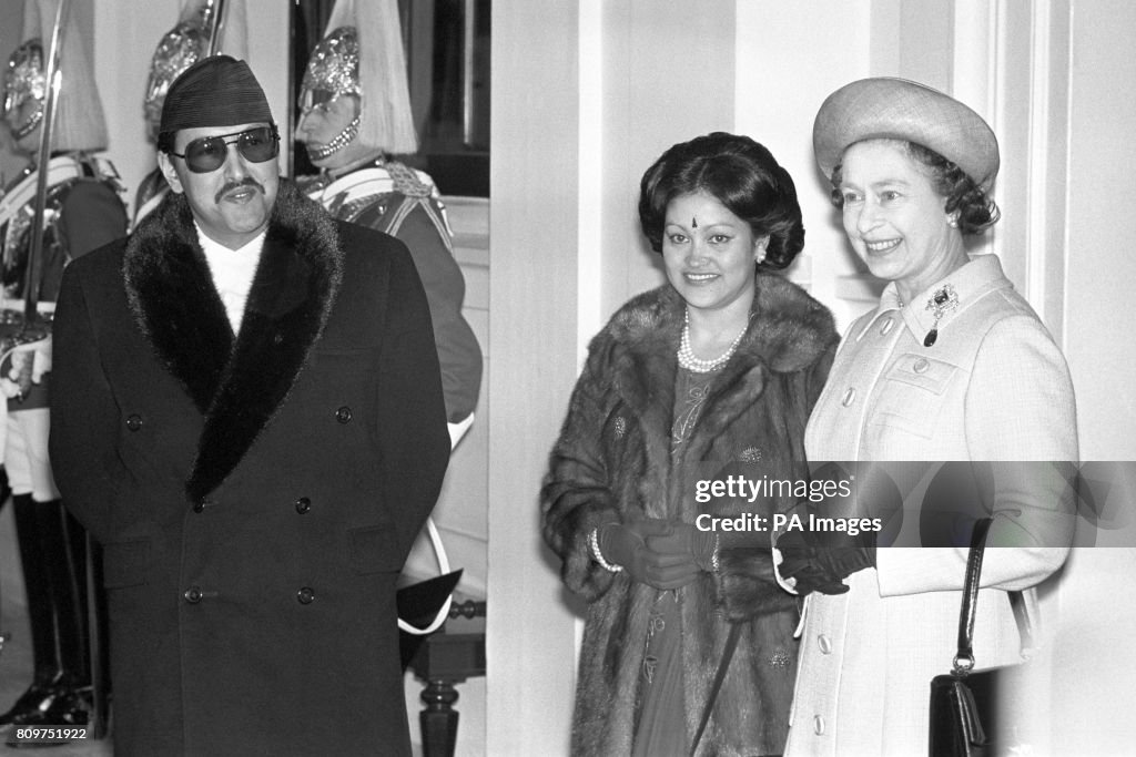 Royalty - King Birendra of Nepal State Visit - London