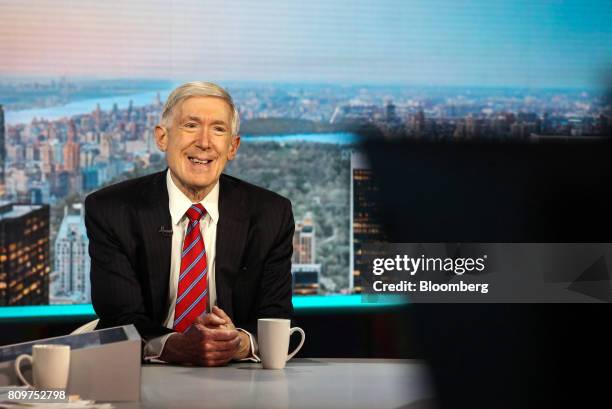 Robert Hormats, vice chairman of Kissinger Associates Inc., smiles during a Bloomberg Television interview in New York, U.S., on Thursday, July 6,...