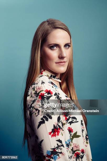 Olympic swimmer Missy Franklin is photographed for Wall Street Journal on December 6, 2016 in New York City.
