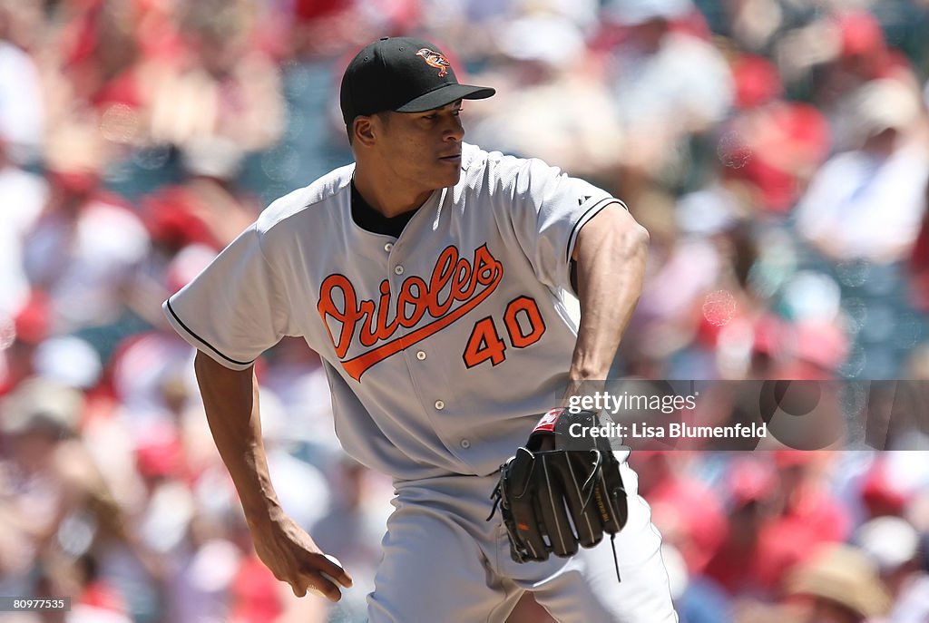 Baltimore Orioles v Los Angeles Angels of Anaheim