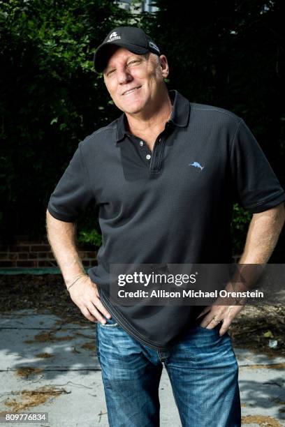 Shoe designer Steve Madden is photographed for Golf Digest on July 2, 2014 in Long Island City, New York.