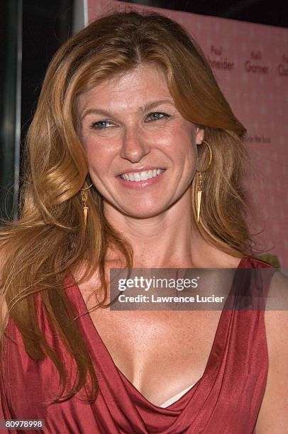 Actor Connie Britton arrives at the New York screening of "Lars And The Real Girl" October 3 at the Paris Theater in New York City.