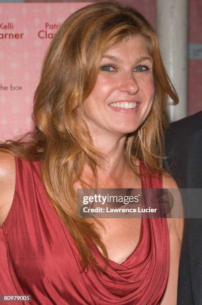 Actor Connie Britton arrives at the New York screening of "Lars And The Real Girl" October 3 at the Paris Theater in New York City.