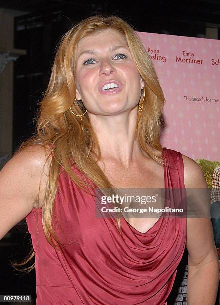 Actress Connie Britton at the NY Premiere Of "Lars And The Real Girl" at the Paris Theatre in New York October 3, 2007.