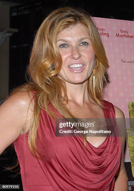 Actress Connie Britton at the NY Premiere Of "Lars And The Real Girl" at the Paris Theatre in New York October 3, 2007.