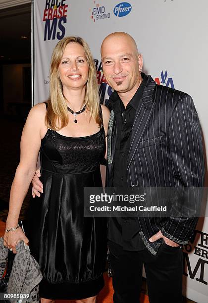 Comedian Howie Mandel and wife Terry Soil arrive to the 15th Annual Race to Erase MS at the Hyatt Regency on May 2, 2008 in Century City, California.