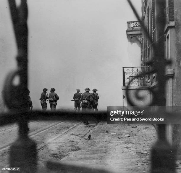 British soldiers in Arnhem.
