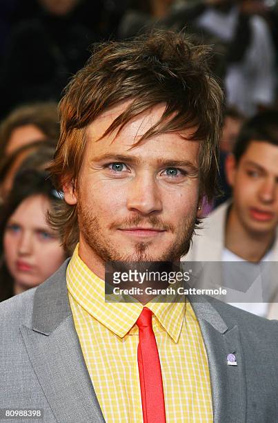 Matthew Wolfenden arrives for the British Soap Awards 2008 at BBC Television Centre on May 3, 2008 in London, England.