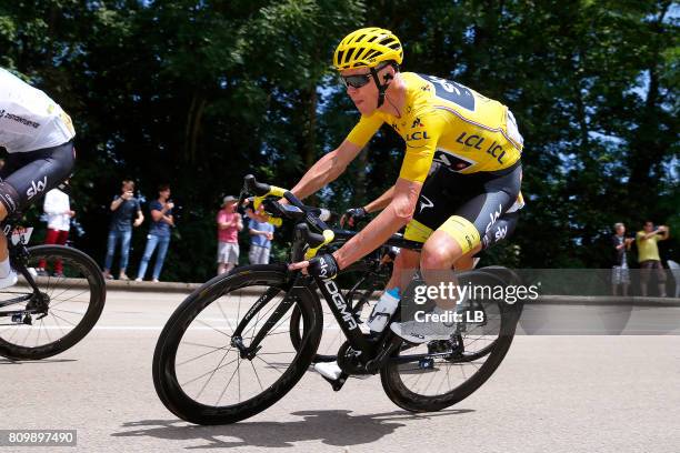 104th Tour de France 2017 / Stage 6 Christopher FROOME Yellow Leader Jersey / Vesoul -Troyes / TDF /