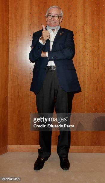 Francisco Luzon attends the 'Periodismo Cientifico Concha Garcia Campoy' awards at Mapfre Foundation on July 6, 2017 in Madrid, Spain.