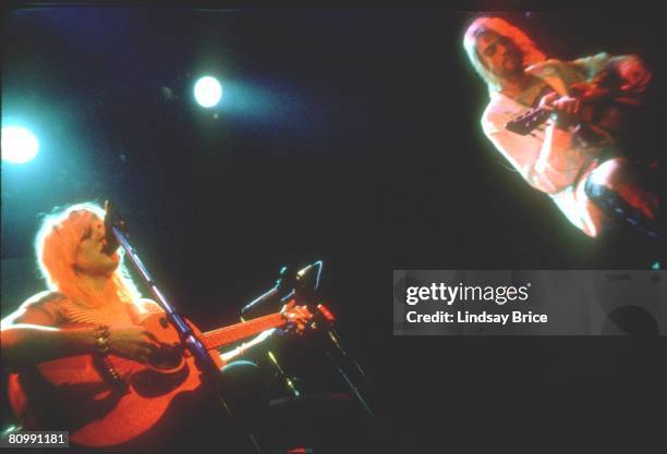 September 8: Courtney Love and Kurt Cobain, both on acoustic guitar, perform together for Rock Against Rape at Club Lingerie in Hollywood on...