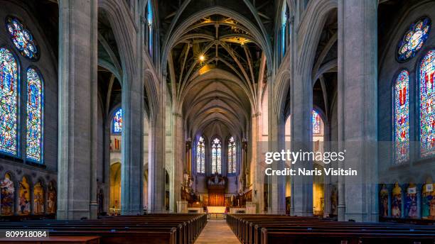 grace cathedral - grace cathedral stock pictures, royalty-free photos & images