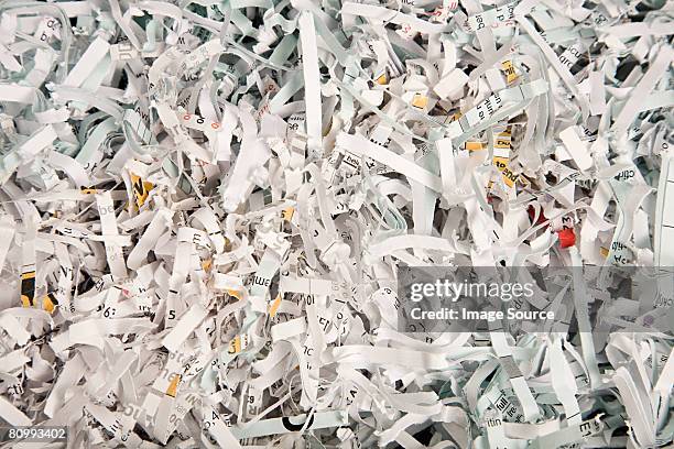 shredded paper - shredded paper stock pictures, royalty-free photos & images