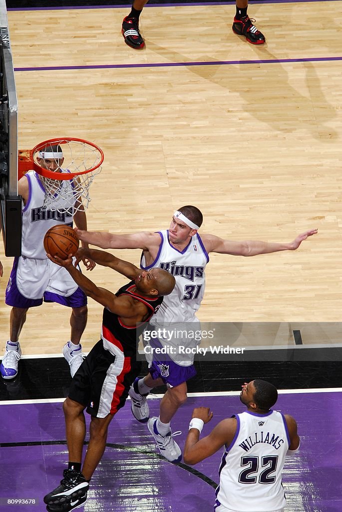 Portland Trail Blazers v Sacramento Kings