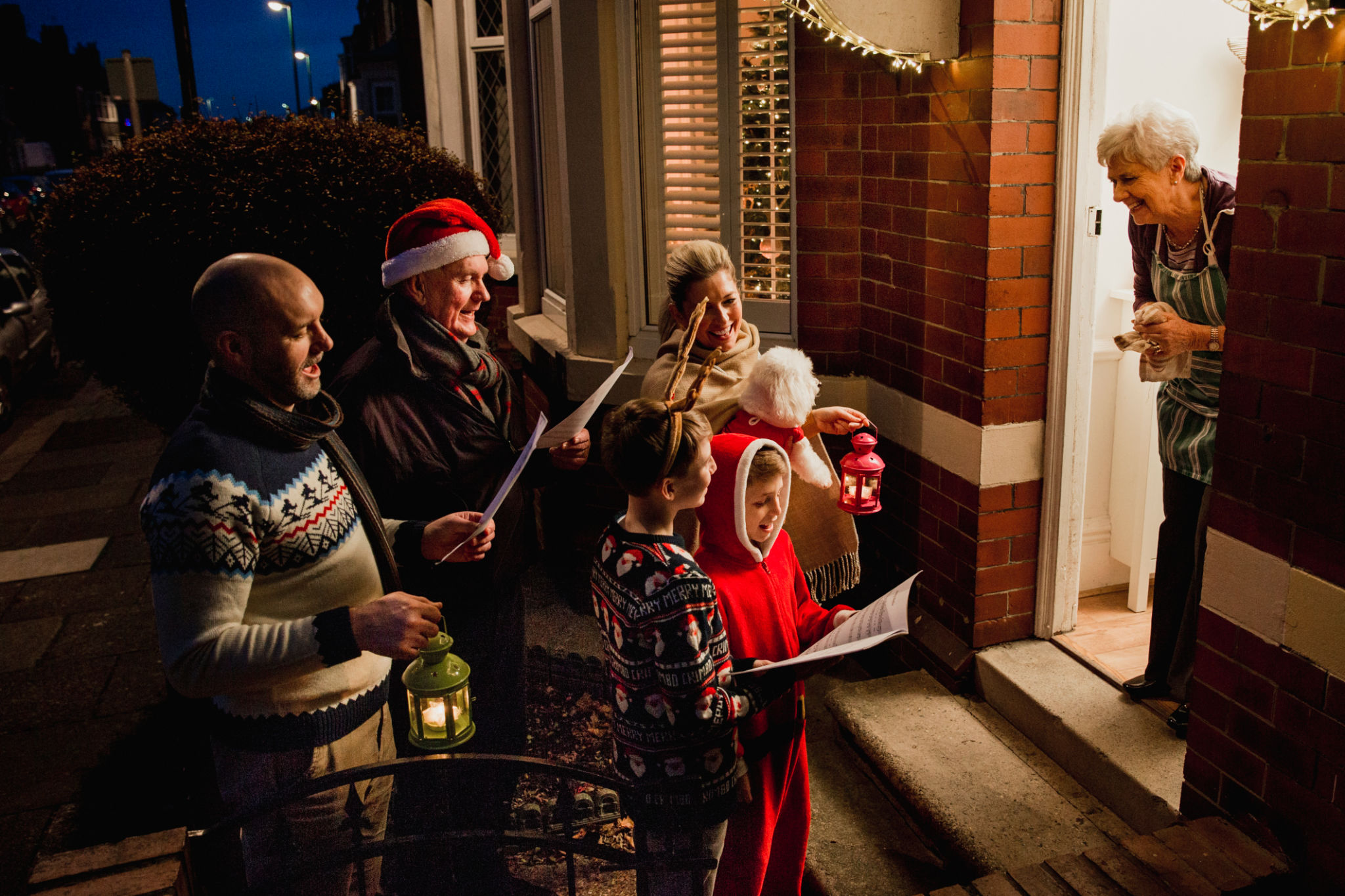 singing carols
