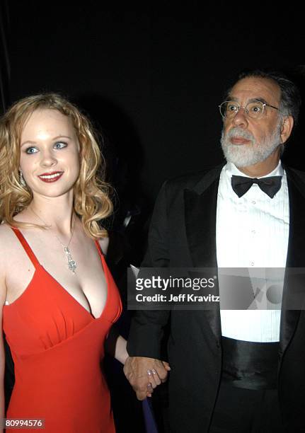 Thora Birch and Francis Ford Coppola