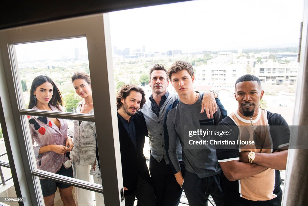 Cast of Baby Driver, Los Angeles Times, July 4, 2017
