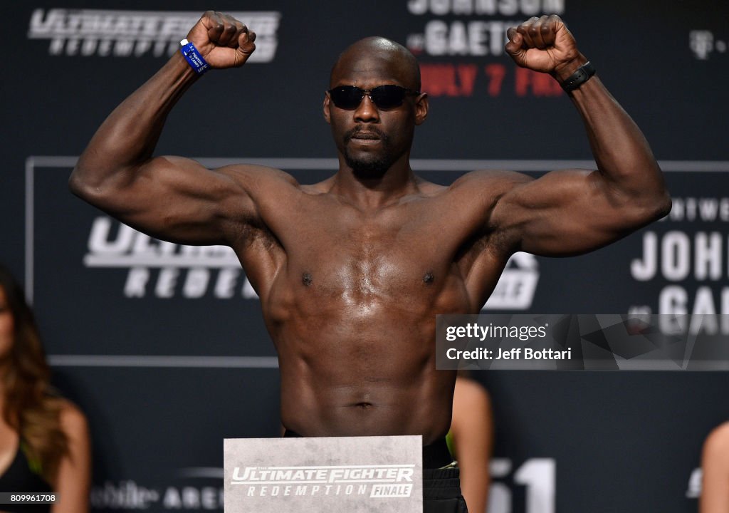 The Ultimate Fighter Finale Weigh-in