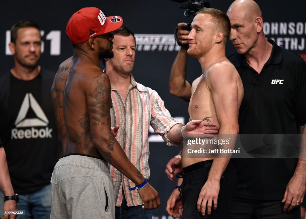 The Ultimate Fighter Finale Weigh-in