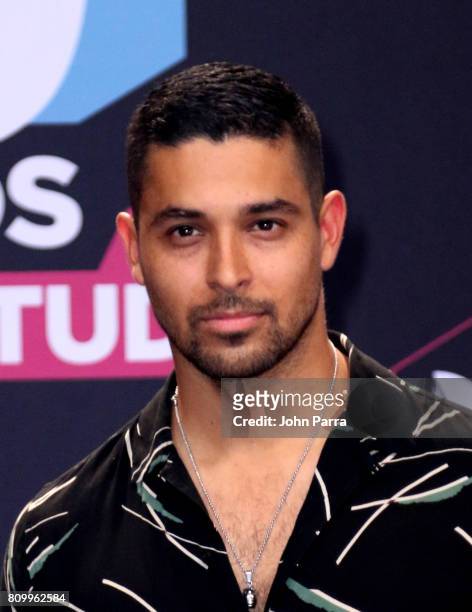 Wilmer Valderrama attends the Univision's "Premios Juventud" 2017 Celebrates The Hottest Musical Artists And Young Latinos Change-Makers at Watsco...