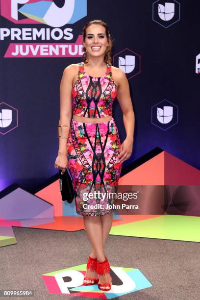 Andrea Chediak attends the Univision's "Premios Juventud" 2017 Celebrates The Hottest Musical Artists And Young Latinos Change-Makers at Watsco...