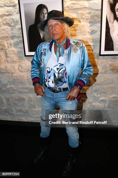 James Goldstein attends the "Don't Take it Personally" by Jade Jagger & Jean-Baptiste Pauchard Exhibition Party on July 6, 2017 in Paris, France.