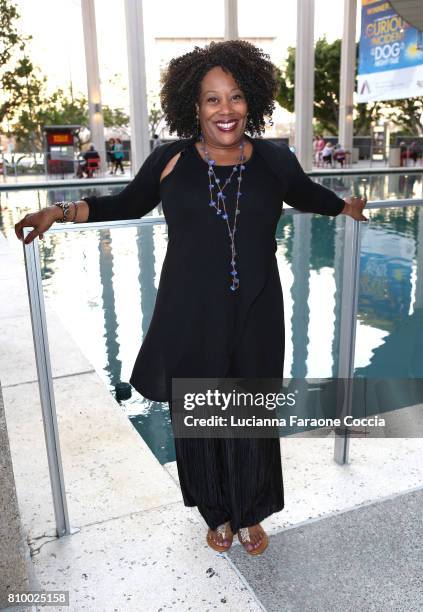 Actor Carla Renata attends the Opening Night of "Heisenberg" at Mark Taper Forum on July 6, 2017 in Los Angeles, California.