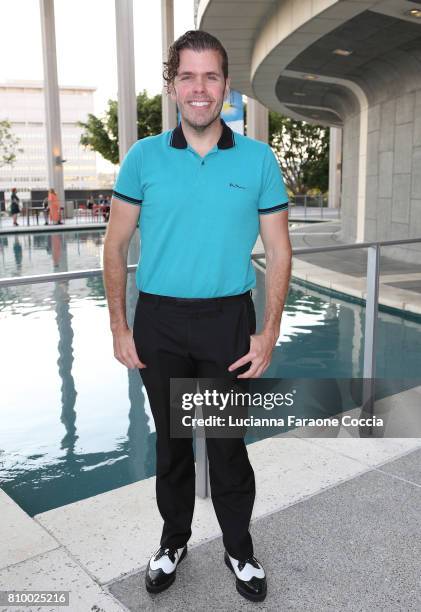 Perez Hilton attends the Opening Night of "Heisenberg" at Mark Taper Forum on July 6, 2017 in Los Angeles, California.