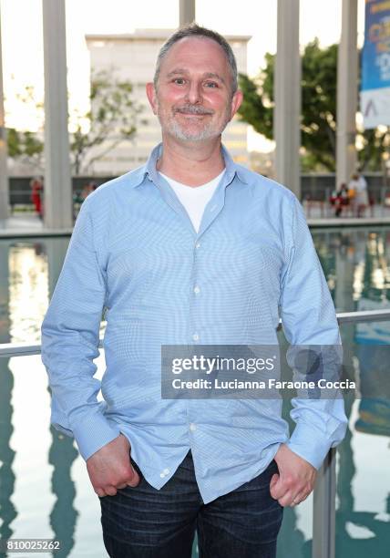 Actor Andy Milder attends the Opening Night of "Heisenberg" at Mark Taper Forum on July 6, 2017 in Los Angeles, California.