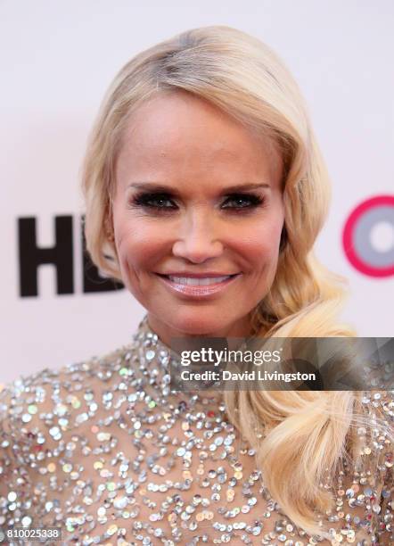 Actress Kristin Chenoweth attends the 2017 Outfest Los Angeles LGBT Film Festival Opening Night Gala of "God's Own Country" at the Orpheum Theatre on...