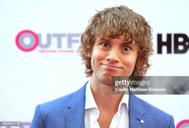 Actor Bruce Langley attends the opening night gala of 'God's Own Country' at the 2017 Outfest Los Angeles LGBT Film Festival at Orpheum Theatre on...