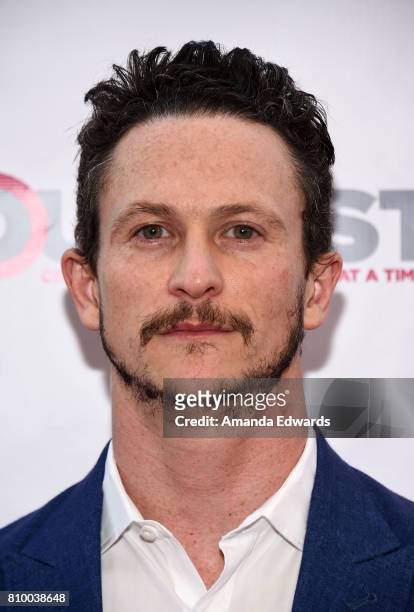 Actor Jonathan Tucker arrives at the 2017 Outfest Los Angeles LGBT Film Festival Opening Night Gala of "God's Own Country" at the Orpheum Theatre on...