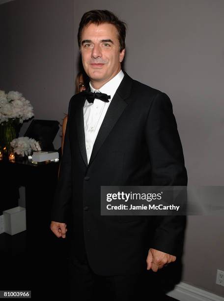 Chris Noth attends the Nina Ricci After Party For Met Ball Hosted By Olivier Theyskens and Lauren Santo Domingo at Philippe in New York on May 5,2008