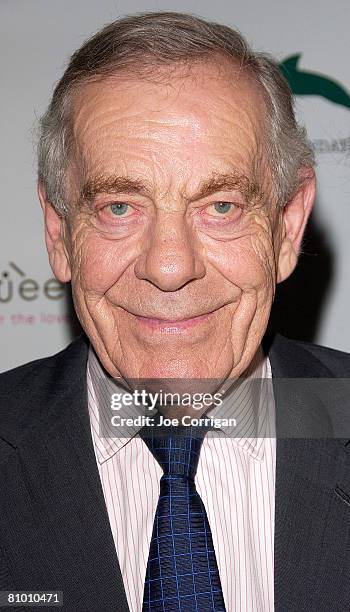 Television personality Morley Safer attends "The Bideawee Ball: For The Love Of Pets" at Espace at the Altelier on May 6, 2008 in New York City.