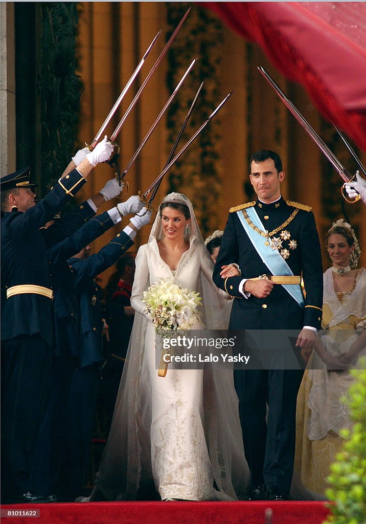 Royal Wedding Between Prince Felipe of Spain and Letiza Ortiz