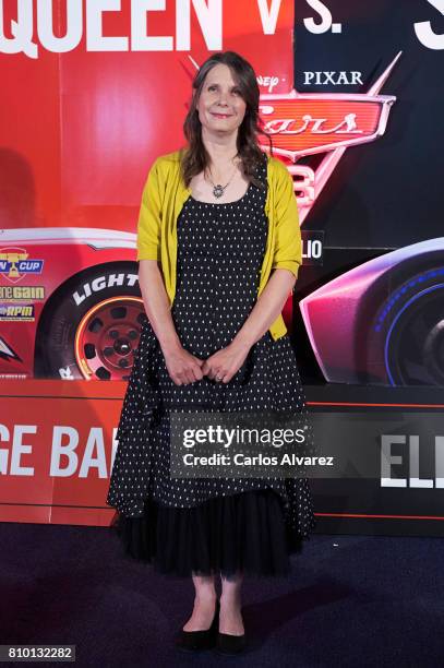 Director of Photography Kim White attends 'Cars 3' photocall at the Palacio de Hielo cinema on July 6, 2017 in Madrid, Spain.