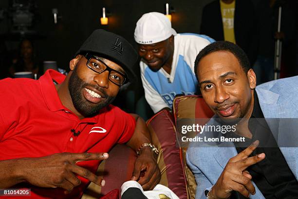 Baron Davis and Stephen A. Smith